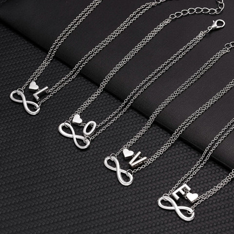 Boho A-Z Initial Chain Anklet