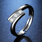 925 Sterling Silver Moissanite Classic Style Ring 1ct