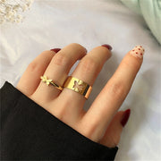 Cute Bohemian Layered Ring Set