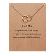 Cute Alloy Karma, Sun, Star, Butterfly, Heart, Luck, Balance, Spiritual Pendant Necklaces