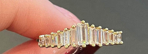Delicate & Brilliant Zirconia Luxury Stackable Rings