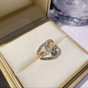 Micro Set Zircon Luxury Fashion Ring