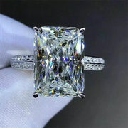 Luxury Princess Solid 925 Sterling Silver Ring