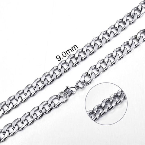 Stainless Steel Chain in  Black, Gold, Silver colors for Men