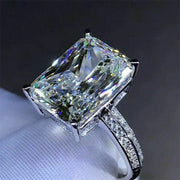 Luxurious New Fashion Big Square Crystal Stone Ring