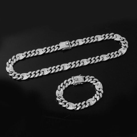 Cuban Link Set - Chain Set | All Ice On Me