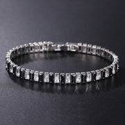 4mm Cubic Zirconia Iced Out Chain Tennis Bracelet