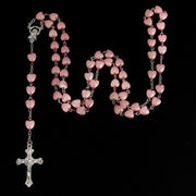 porcelain blessing rosary prayer necklace